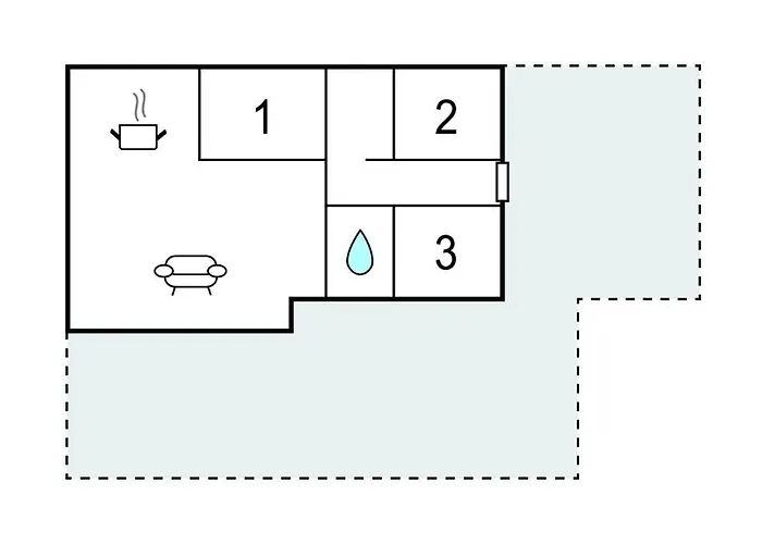 2 Bedroom Beautiful In Casa vacanze Børkop